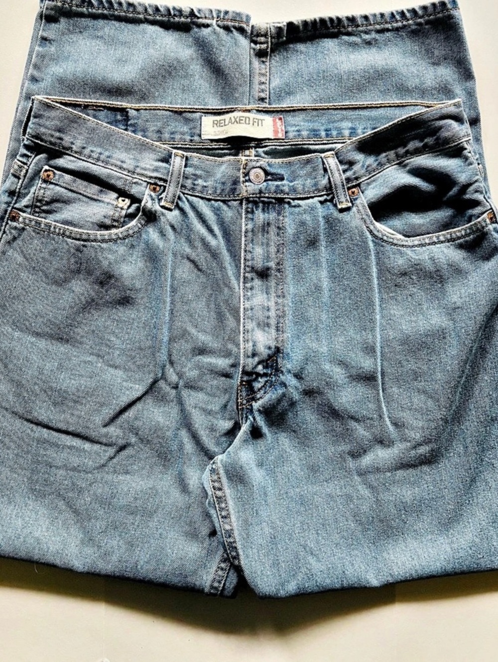Levi's 550 Relaxed Fit Blue Jeans Waist 31 Length 30